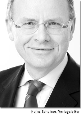Heinz Scheiner, Verlagsleiter